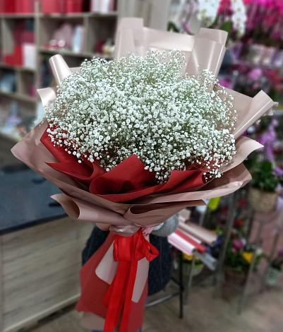 Букет цветов из: Гипсофила в Вахруши