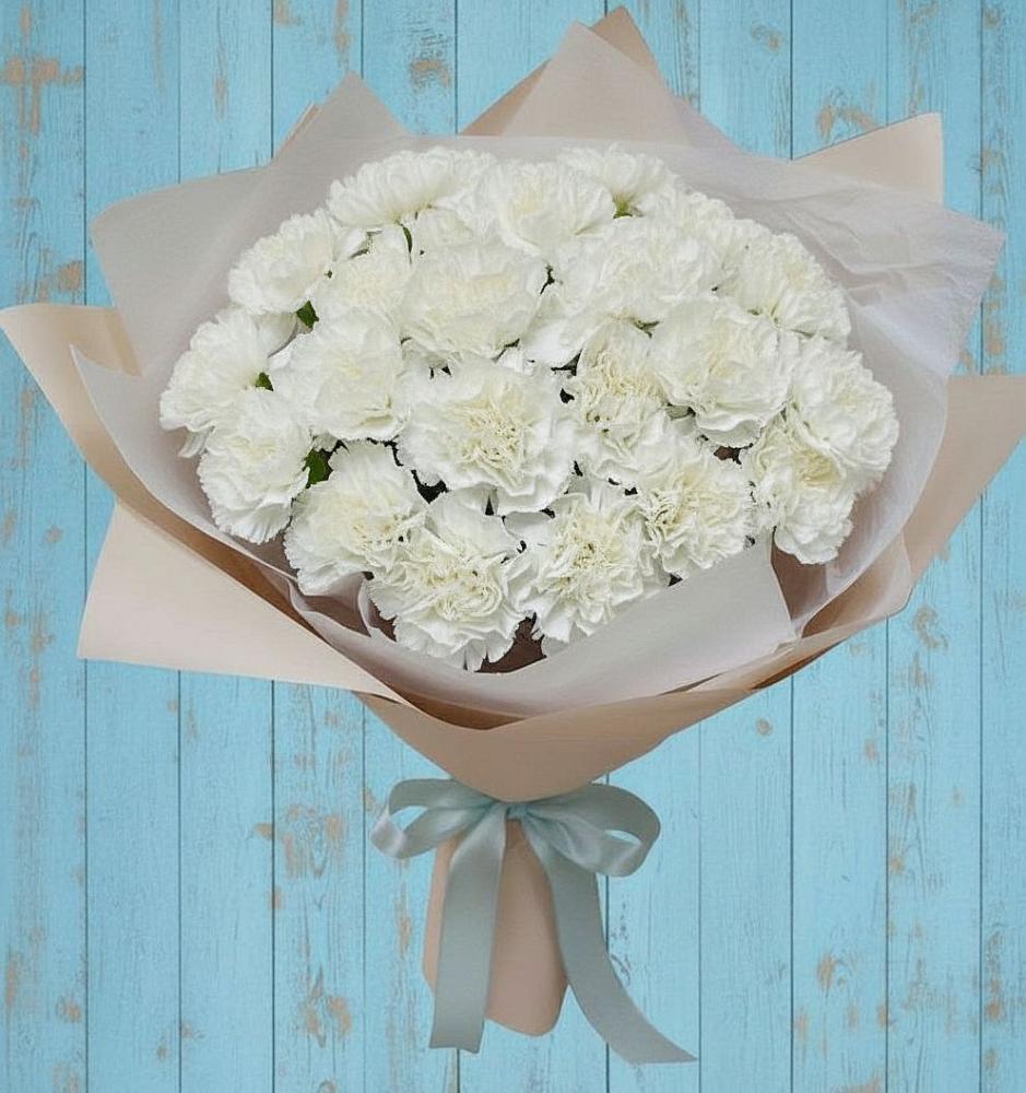 Букет цветов из: Гвоздики в Вахруши