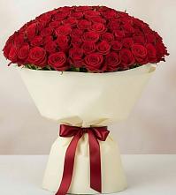 Букет 101 Красная роза Милано в Вахруши