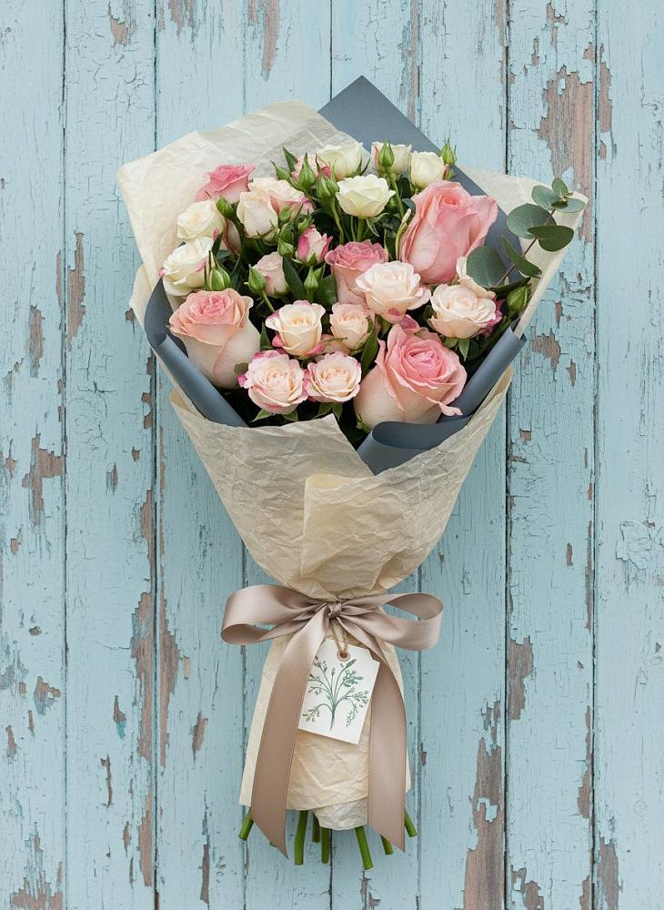 Букет цветов из: Розы в Вахруши