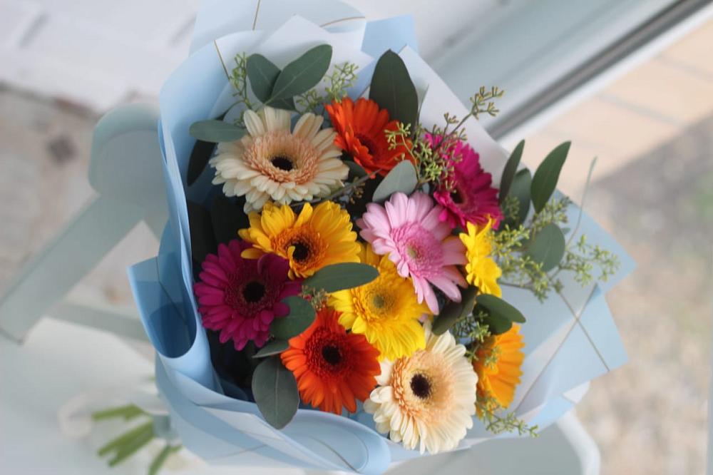 Букет цветов из: Герберы в Вахруши