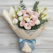 Букет цветов из:  Лизиантусы #REPLACE_PRED# Вахруши