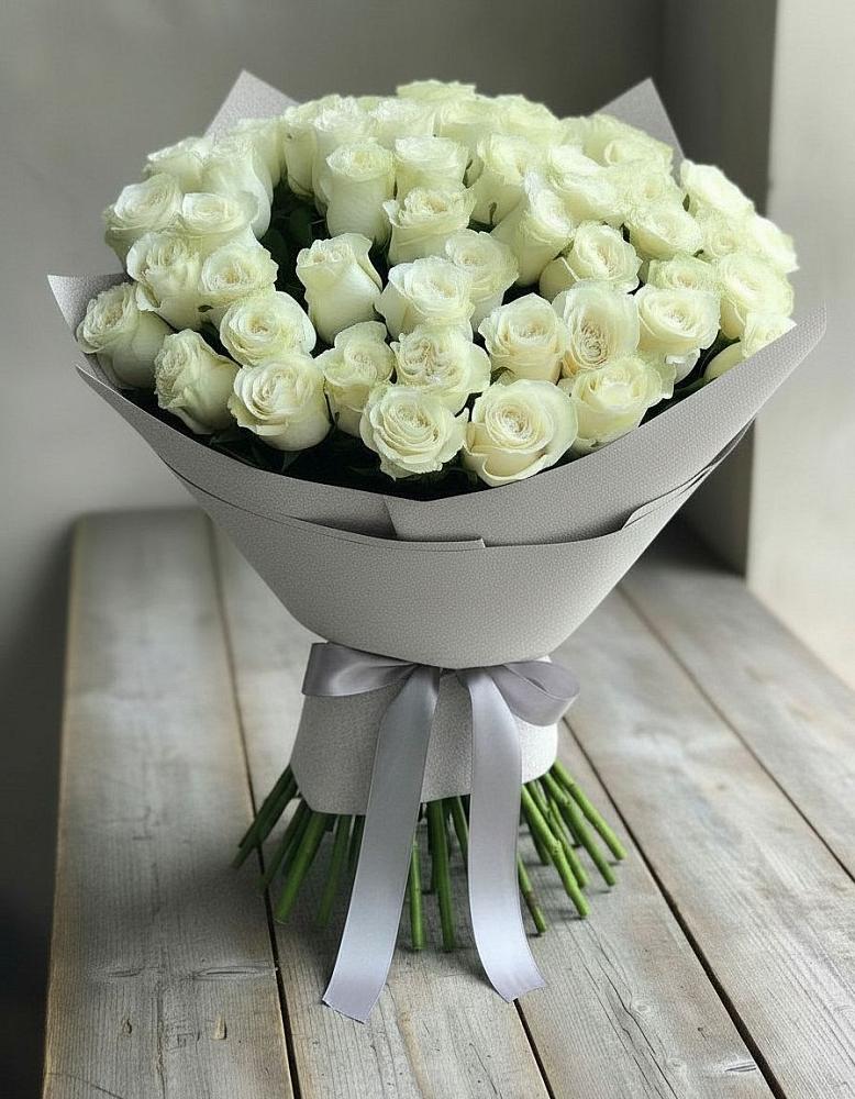 Букет 35 Белых роз в Вахруши