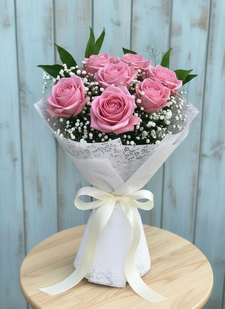 Букет цветов из: Розы в Вахруши