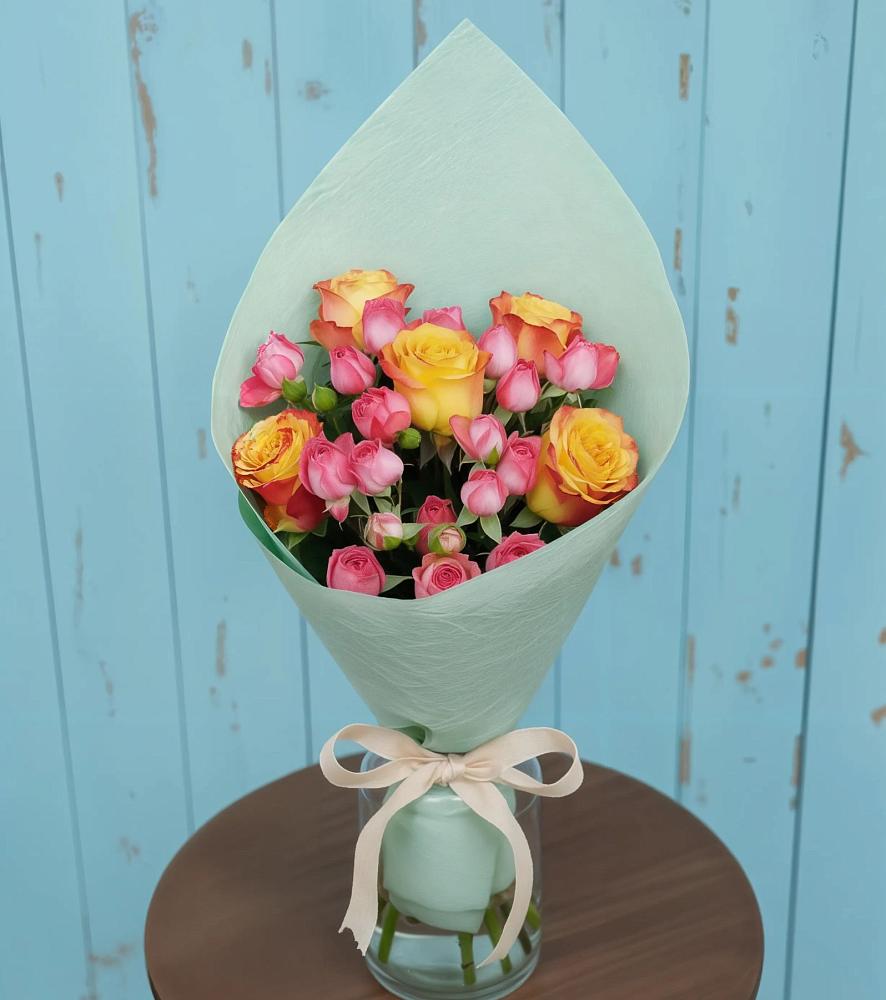 Букет цветов из: Розы в Вахруши