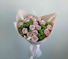 Букет цветов из:  Розы и Хризантемы #REPLACE_PRED# Вахруши