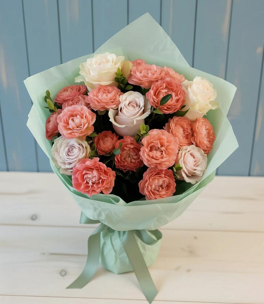 Букет цветов из: Розы в Вахруши