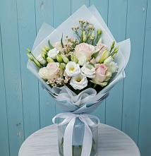 Букет цветов из:  Розы и Лизиантусы #REPLACE_PRED# Вахруши
