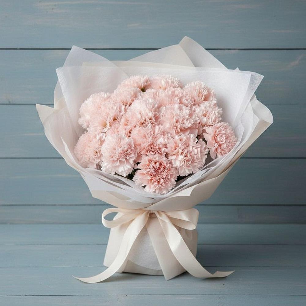 Букет цветов из: Гвоздики в Вахруши