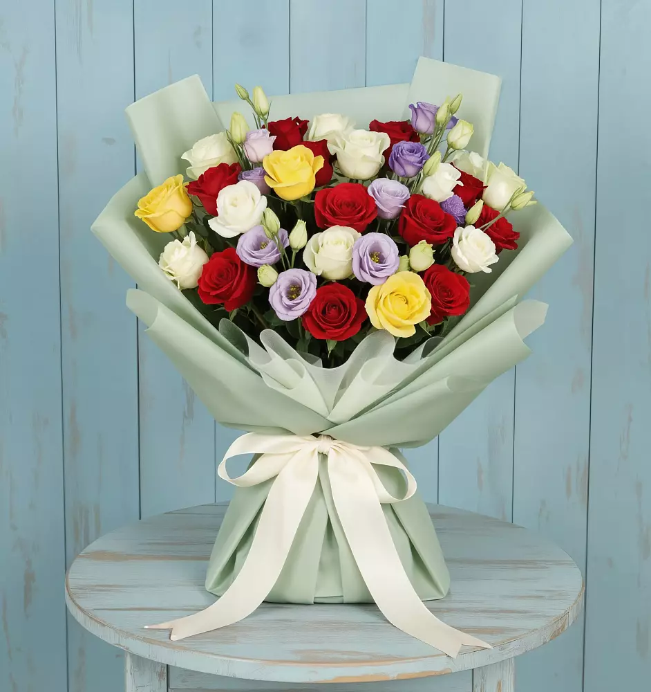 Букет цветов из: Розы в Вахруши