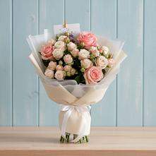 Букет цветов из:  Розы в Вахруши