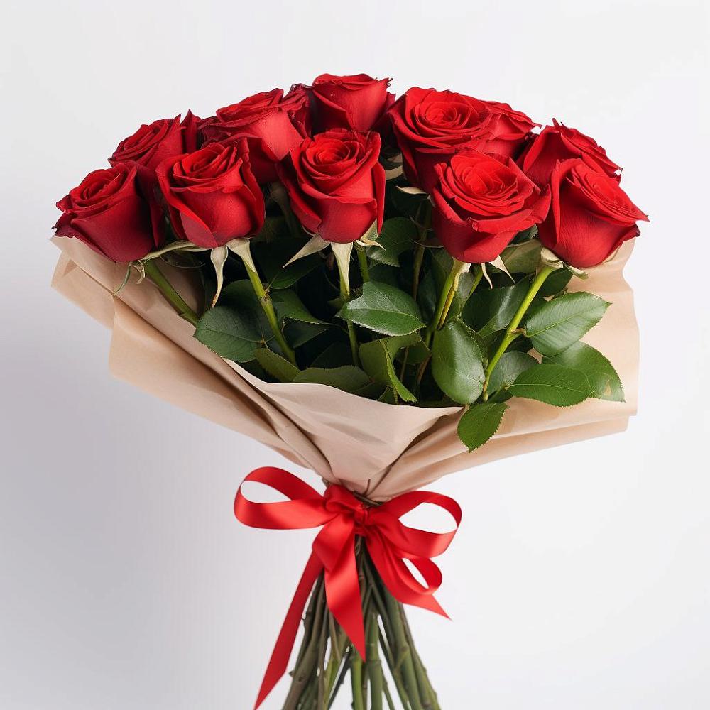 Букет 11 Красных роз Эдлесс Лав в Вахруши