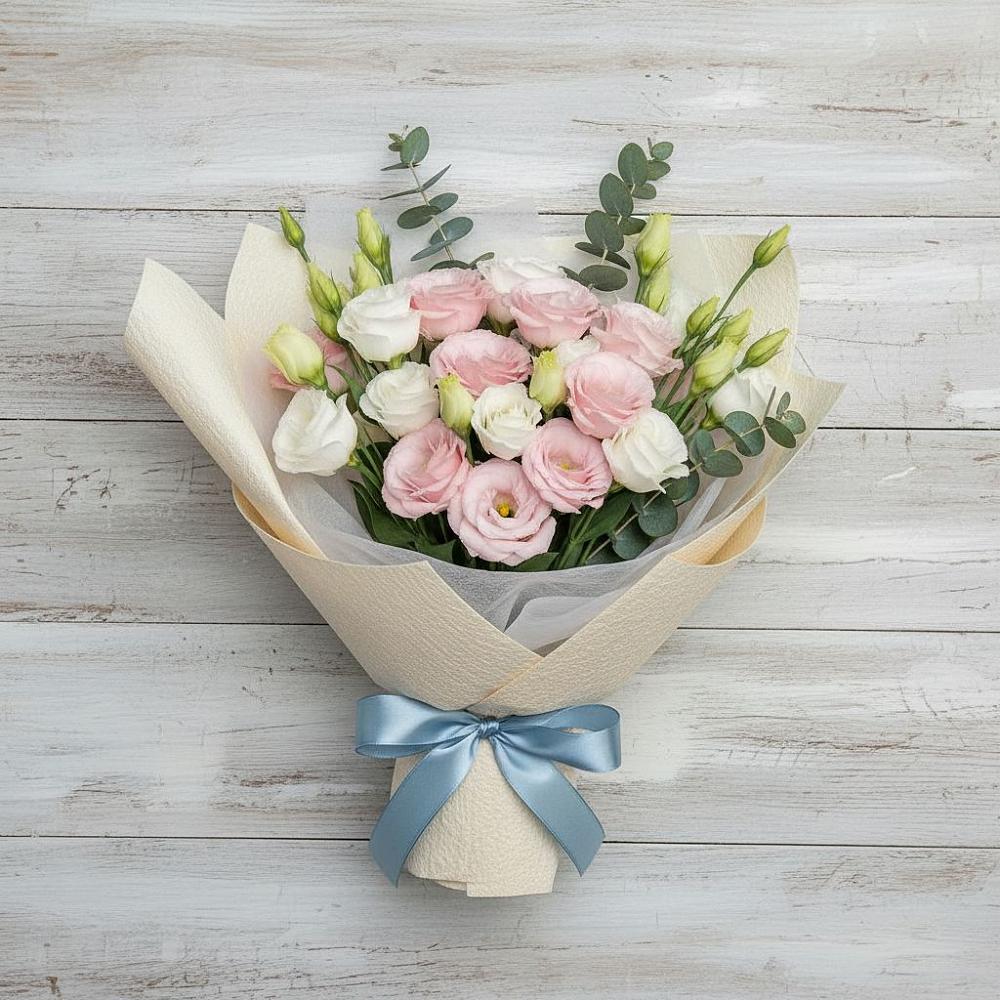 Букет цветов из: Лизиантусы в Вахруши