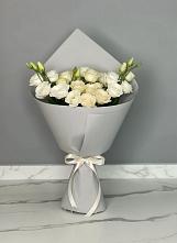 Букет цветов из:  Розы и Лизиантусы в Вахруши