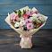 Букет цветов из: Хризантемы, Альстромерии и Розы в Вахруши